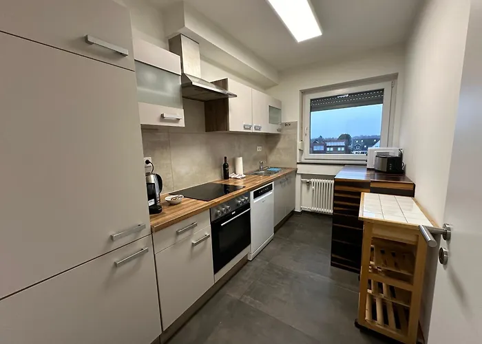 Moderne Fuer 4 Personen Im Herzen Von Marl*netflix*nespresso* 公寓 *